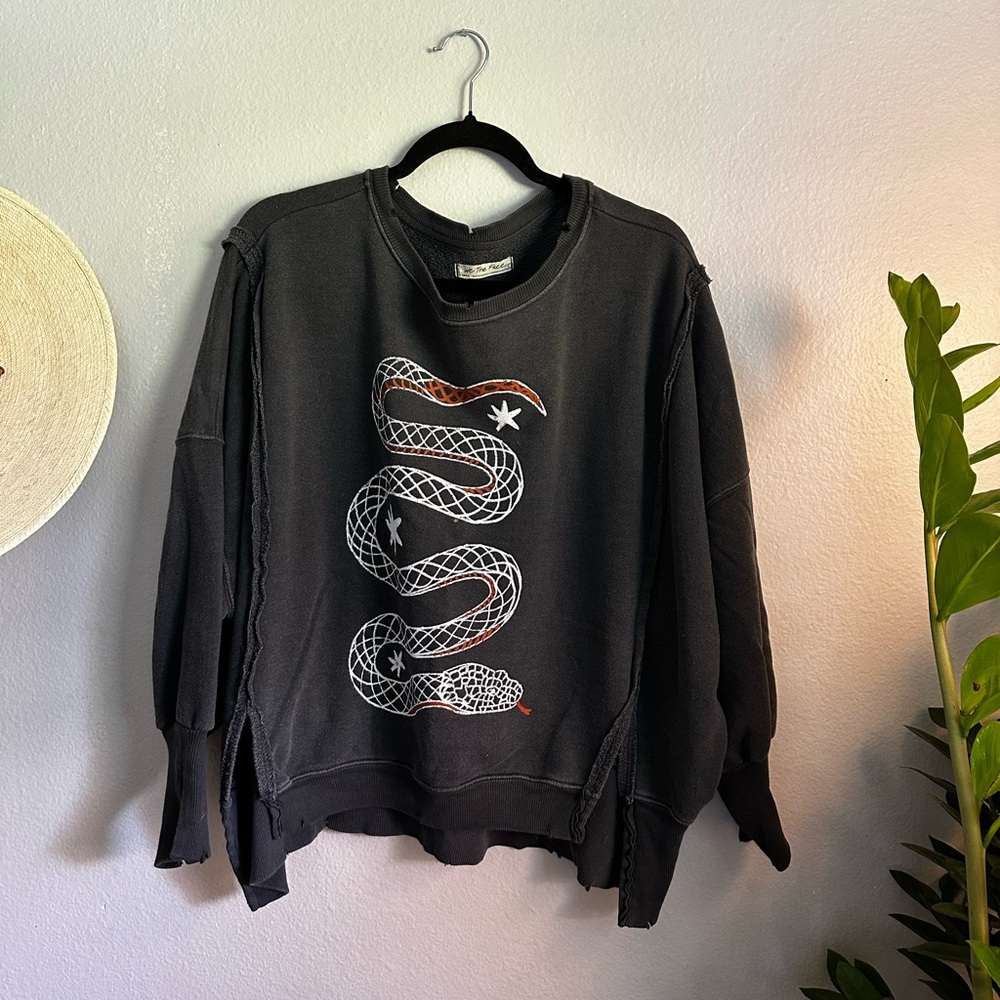 Free People Graphic Camden Sweatshirt